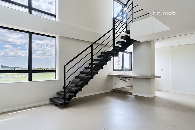 Apartamento duplex para alugar no Edifício Riverside, Melo - 2 quartos — foto 2
